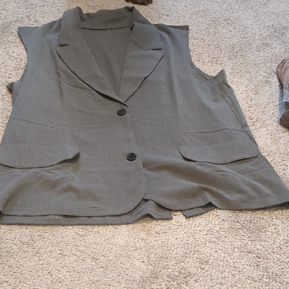 Oversized Suit Vest